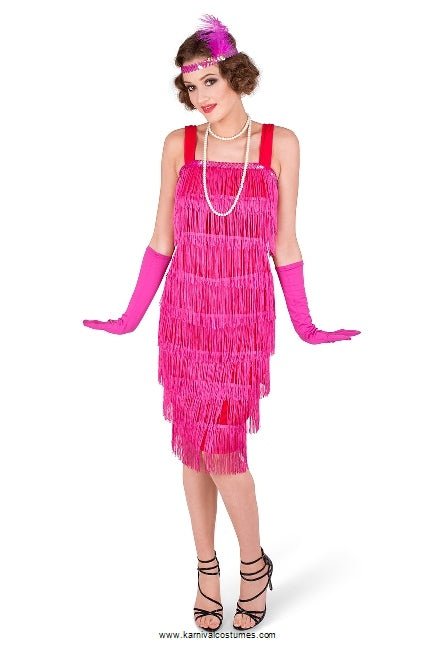Pink Flapper Dress - Party Australia