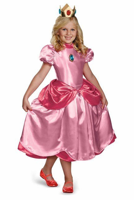 Princess Peach Deluxe Costume Child - Party Australia