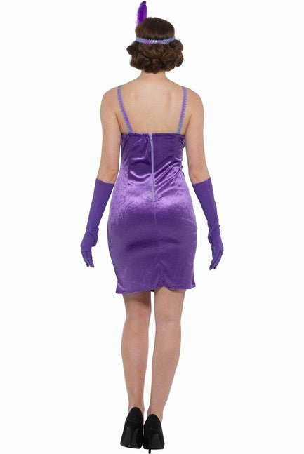 Purple Flapper Dress - Party Australia