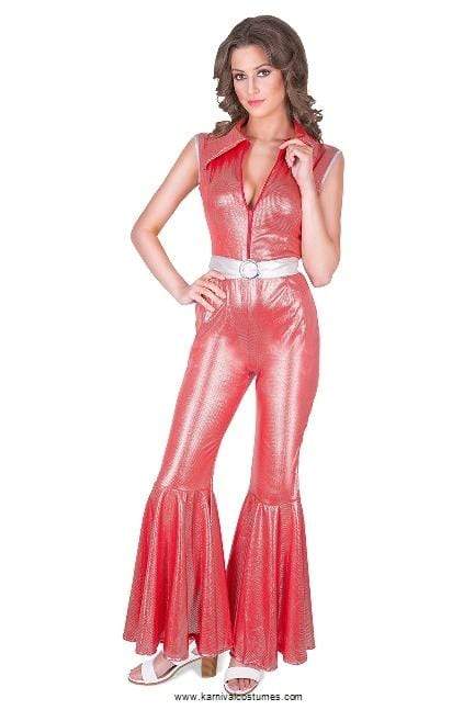 Red Diva Disco Costume - Party Australia