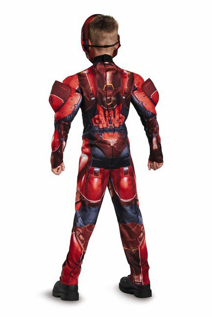 Red Spartan Classic Muscle Costume - Party Australia