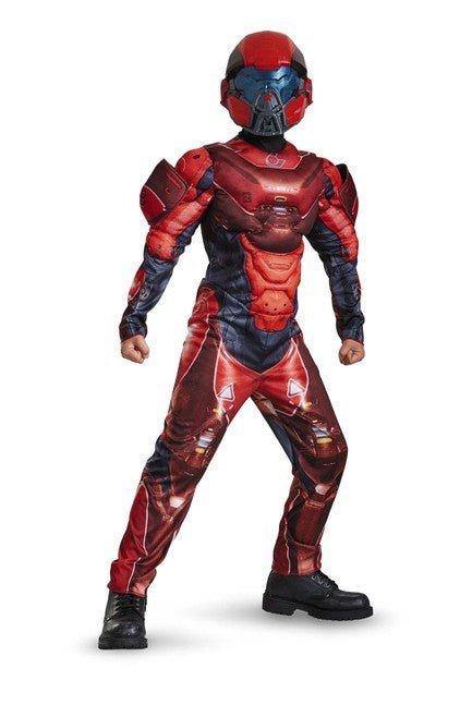 Red Spartan Classic Muscle Costume - Party Australia