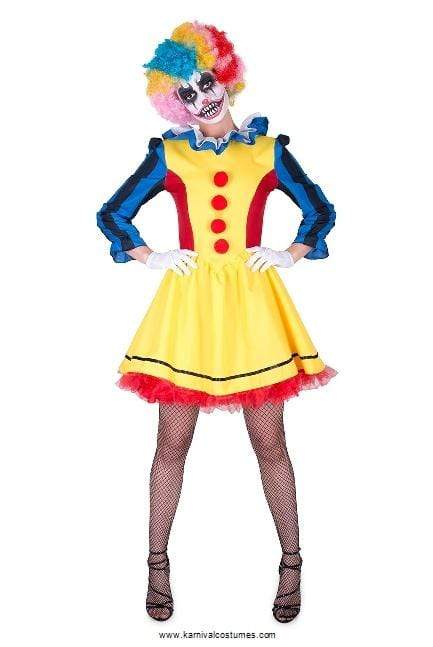 Scary Clown Girl Costume - Party Australia