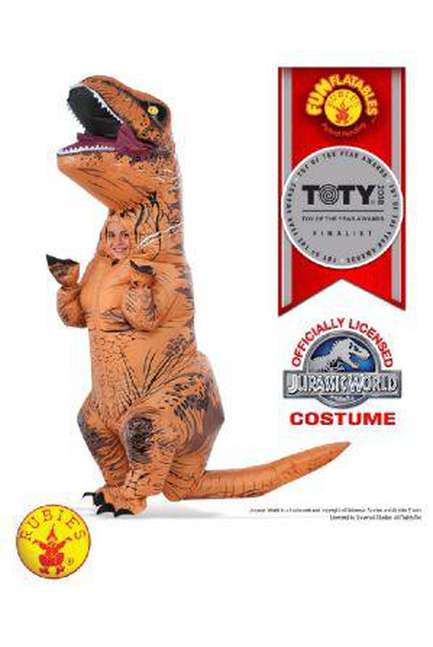 T-Rex Inflatable Costume with Sound, Child