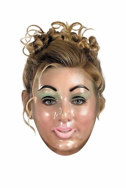 Transparent Woman Adult Mask - Party Australia