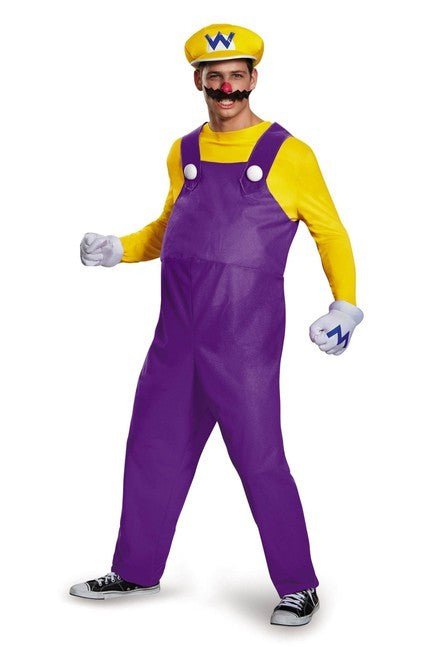 Wario Deluxe Adult Costumes - Party Australia