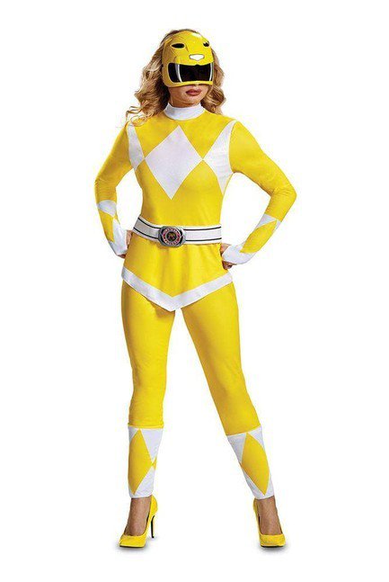 Yellow Ranger Adult Costume - Party Australia