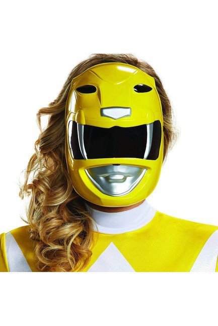 Yellow Ranger Adult Mask - Party Australia