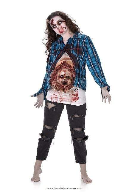 Zombie Baby Face Costume - Party Australia