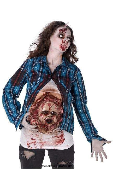 Zombie Baby Face Costume - Party Australia